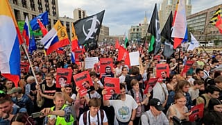 Митинг против фальсификации уголовных дел: без задержаний не обошлось