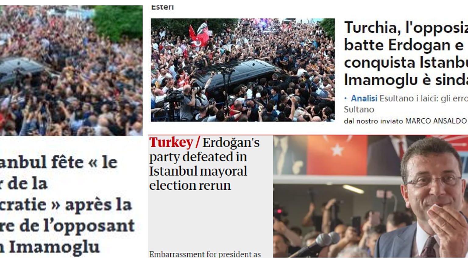 23 Haziran İstanbul seçimleri ile ilgili dünya ne dedi?