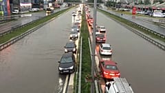 جاری شدن سیل در اروپای مرکزی