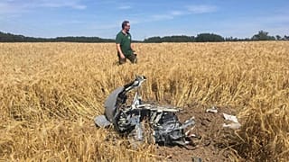 В Германии столкнулись истребители