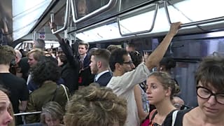 Métro, boulot et canicule, sous Paris