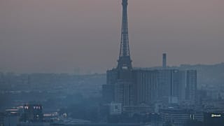 Paris'te hava kirliliği
