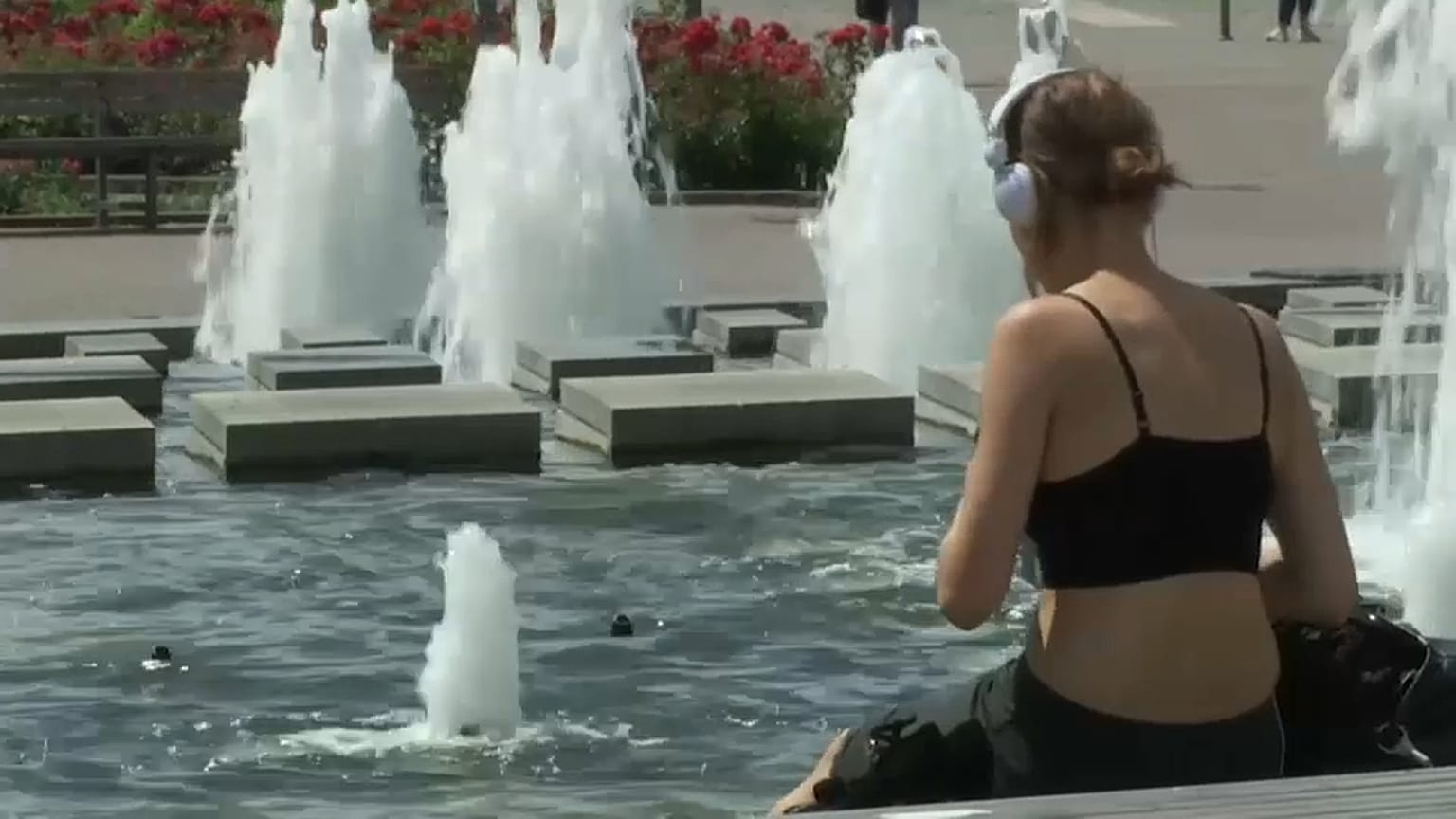 Sonnenbaden in Berlin