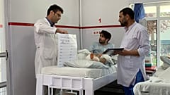 مستشفى لعلاج جرحى الحرب في كابل