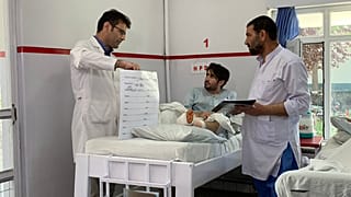 مستشفى لعلاج جرحى الحرب في كابل