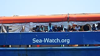 Why did Sea-Watch 3 decide to enter Italian territorial waters?