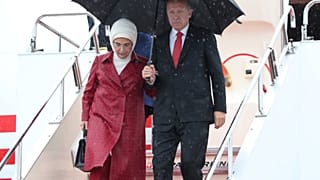 Cumhurbaşkanı Recep Tayyip Erdoğan ve eşi Emine Erdoğan Osaka'da