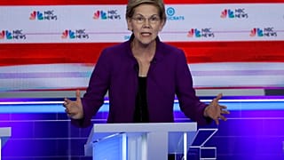 Elizabeth Warren is standout candidate in first TV debate for Democrat nomination