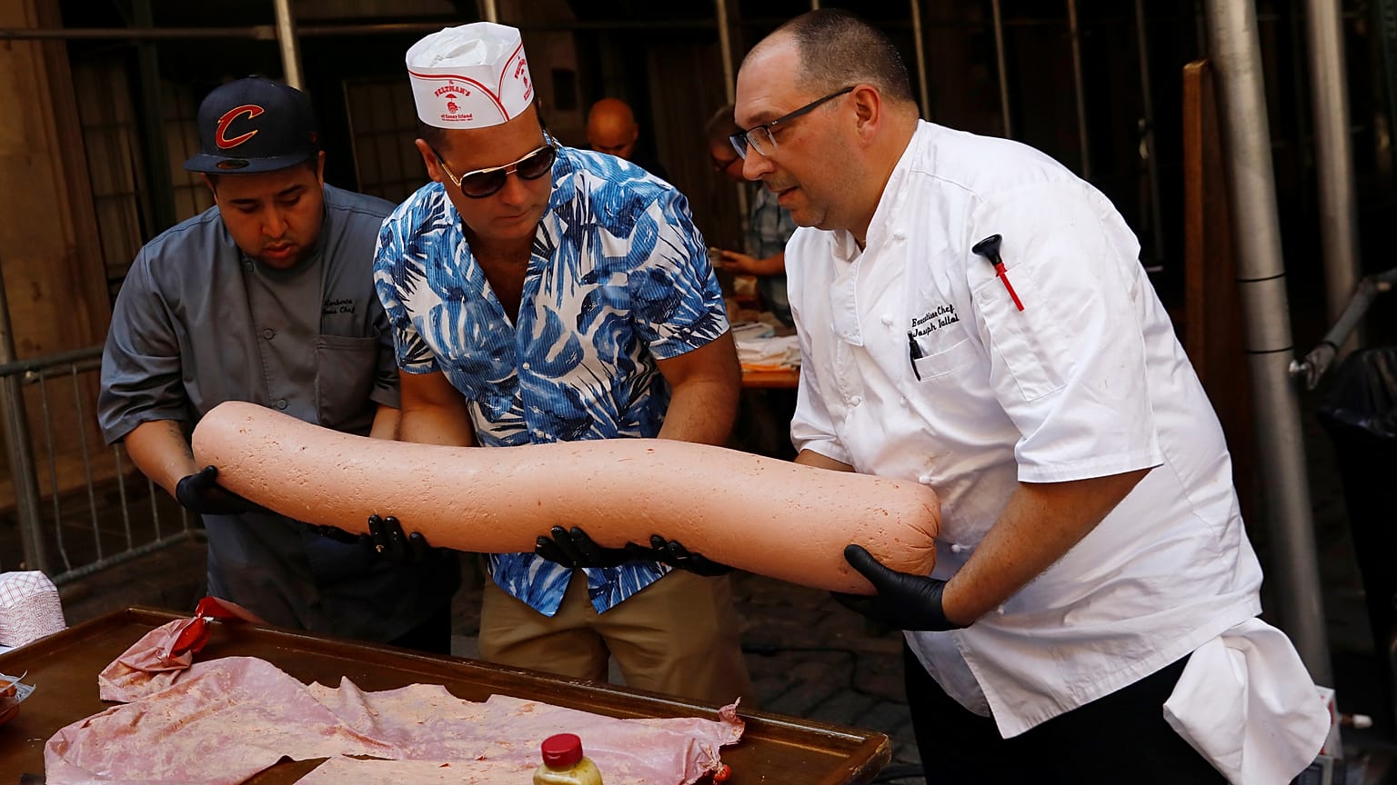 A New York un hot dog da Guinness