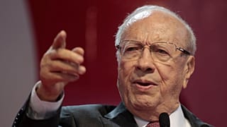 رئيس الجمهورية التونسي الباجي قائد السبسي.
