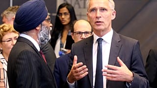 Watch again: NATO Secretary General Jens Stoltenberg says EU allies are delivering on spending