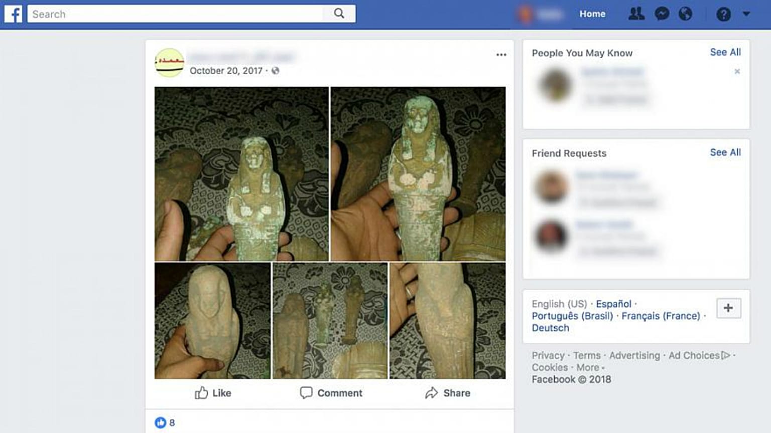 Orta Doğu'da yağmalanan tarihi eserler sosyal medya üzerinden Avrupa'ya satılıyor