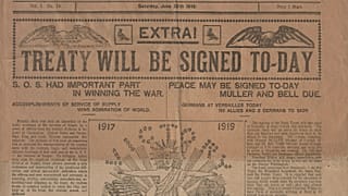 Treaty of Versailles centenary: Relics tell story of historic signing