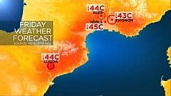 Heatwave: red alert in France as 45C expected in the south