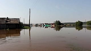 Oroszország: árvíz Irkutszk térségében 