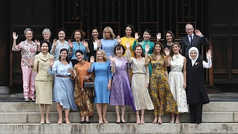 Koi feeding and rickshaw rides: G20 spouses get a taste of Japan's culture