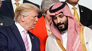 الرئيس الأمريكي وولي العهد السعودي