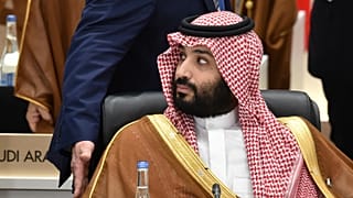 محمد بن سلمان خلال حضوره ختام قمة مجموعة العشرين