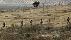 Türkiye Suriye sınırında devriye gezen Türk askeri