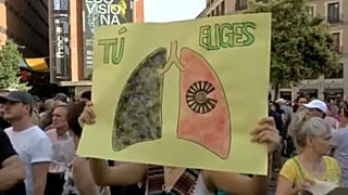 Tisztább levegőt követelnek a madridiak