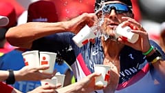 Ironman bei knapp 40°: Jan Frodeno gewinnt Hitzeschlacht in Frankfurt