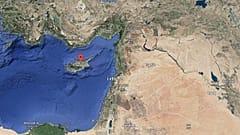 Map of Cyprus