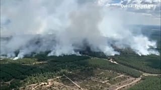 Μεγάλη φωτιά στη Γερμανία