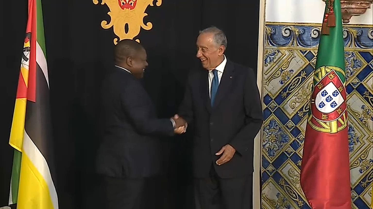 Presidente Filipe Nyusi inicia visita de Estado a Portugal
