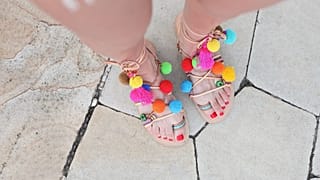 Colourful Sandals