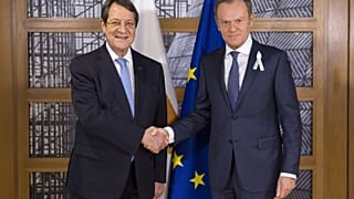 Τουσκ προς Αναστασιάδη: Στη Σύνοδο Κορυφής οι τουρκικές προκλήσεις στην κυπριακή ΑΟΖ