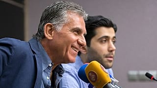 مترجم کارلوس کیروش سرپرست تیم ملی اسکواش شد
