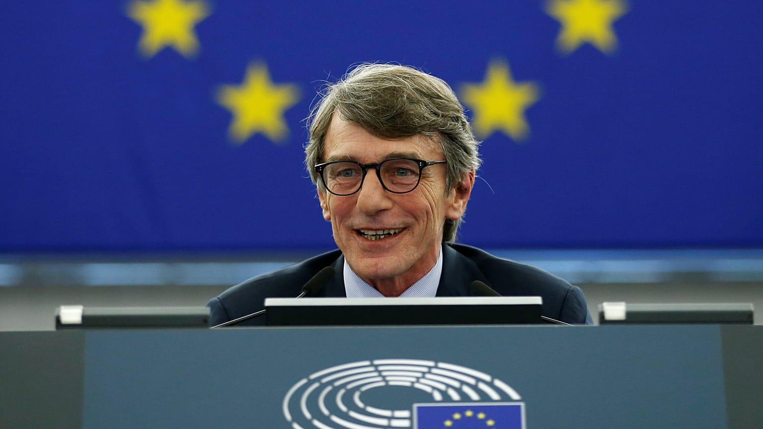 A la tête du parlement européen, Sassoli veut faire évoluer l'UE