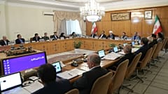 حسن روحانی در نشست هیئت دولت