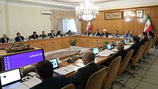 حسن روحانی در نشست هیئت دولت