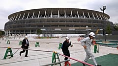 Készül a tokiói olimpiai stadion