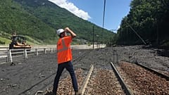 Colata di fango sui binari: disagi sulla linea TGV tra Francia e Italia