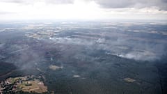 Waldbrand: Keine Entwarnung in Lübtheen
