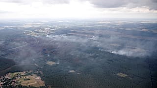 Waldbrand: Keine Entwarnung in Lübtheen