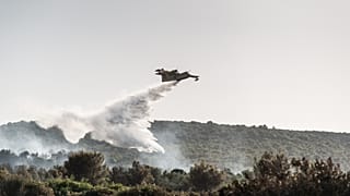 Μεγάλη πυρκαγιά στην Εύβοια 