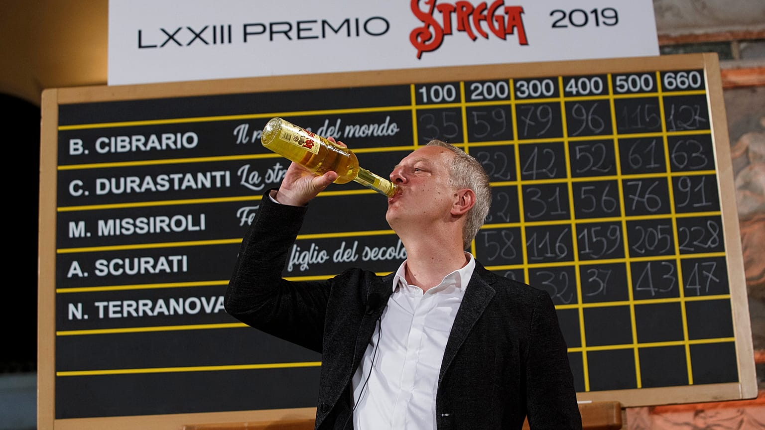 Premio Strega 2019, vince il Mussolini di Antonio Scurati