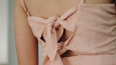 Pink fabric