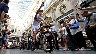 Rui Costa na apresentação do Tour em Bruxelas