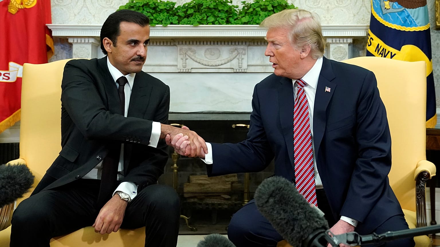  أمير قطر يلتقي ترامب يوم 9 يوليو في واشنطن 