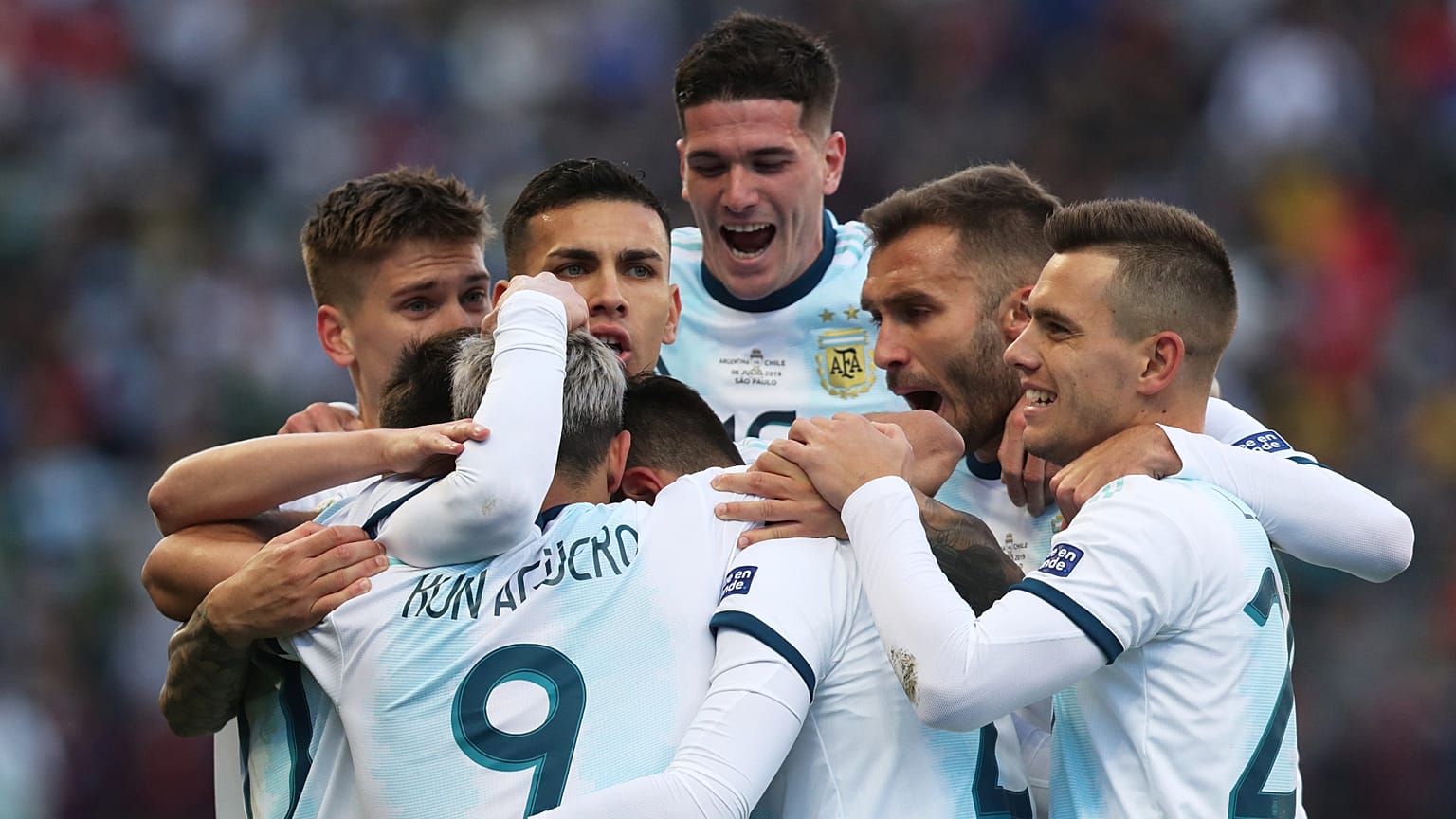 Kupa Amerika: Şili'yi mağlup eden Arjantin 3. oldu; Medel ile kavga eden Messi kırmızı kart aldı