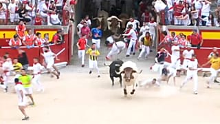 Három embert felökleltek a bikák