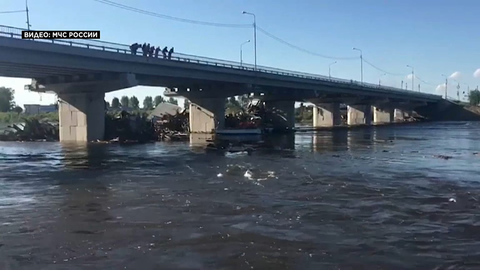 Тулун: ликвидация последствий паводка 