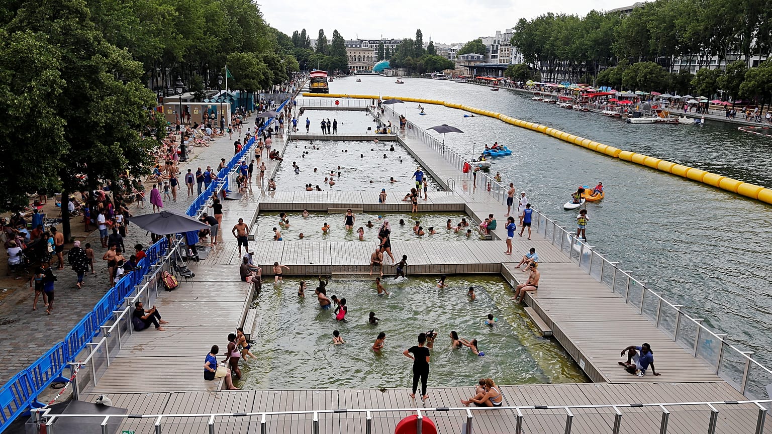 "Paris Plages" : la 18ème édition s'est ouverte sous le soleil