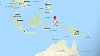 Un terremoto de magnitud 7,1 sacude con fuerza el este de Indonesia. Se activa la alerta por Tsunami
