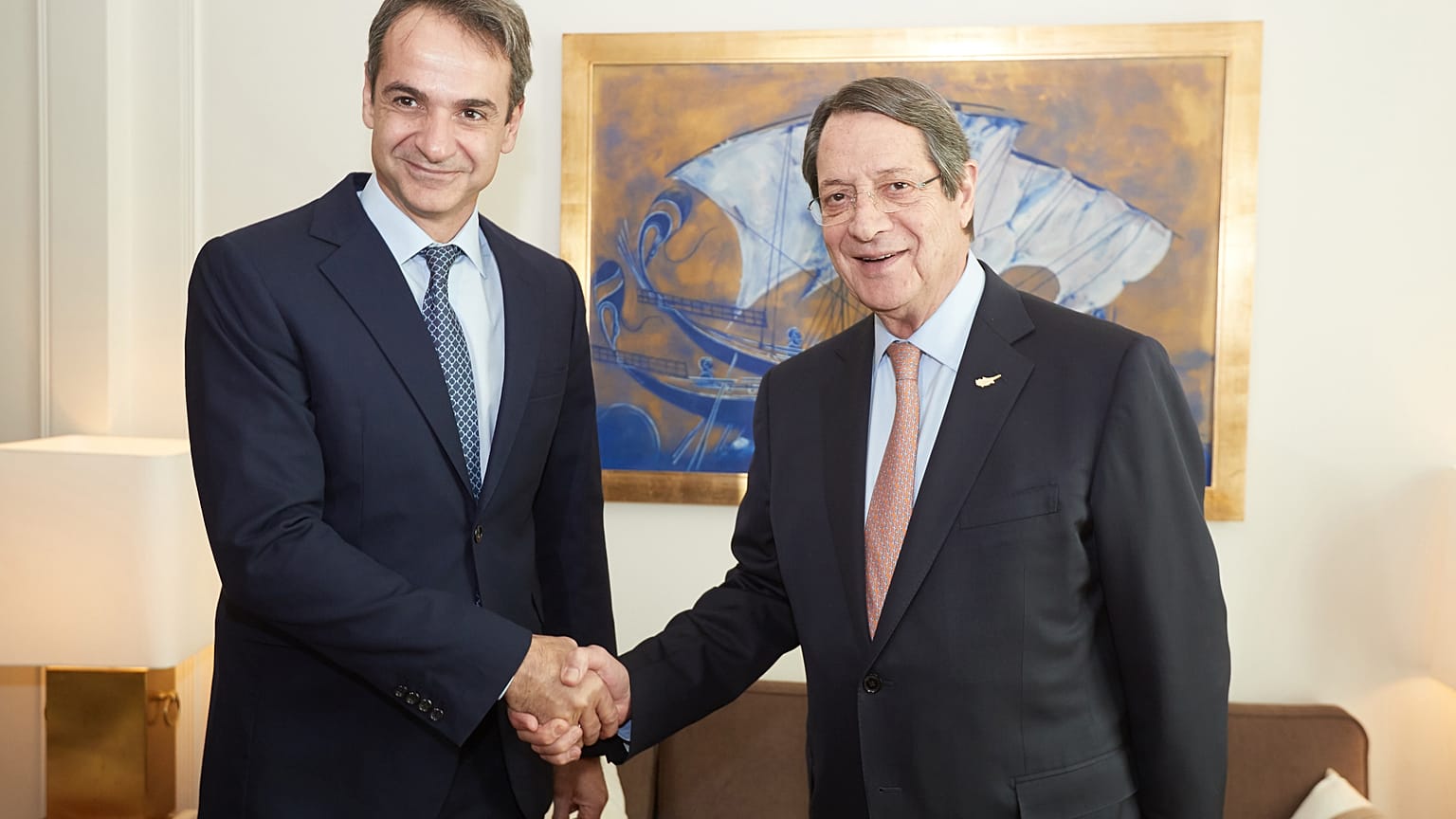 Στην Κύπρο ο Κυριάκος Μητσοτάκης
