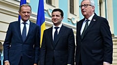 EU zu Besuch bei Wolodymyr Selenskyj